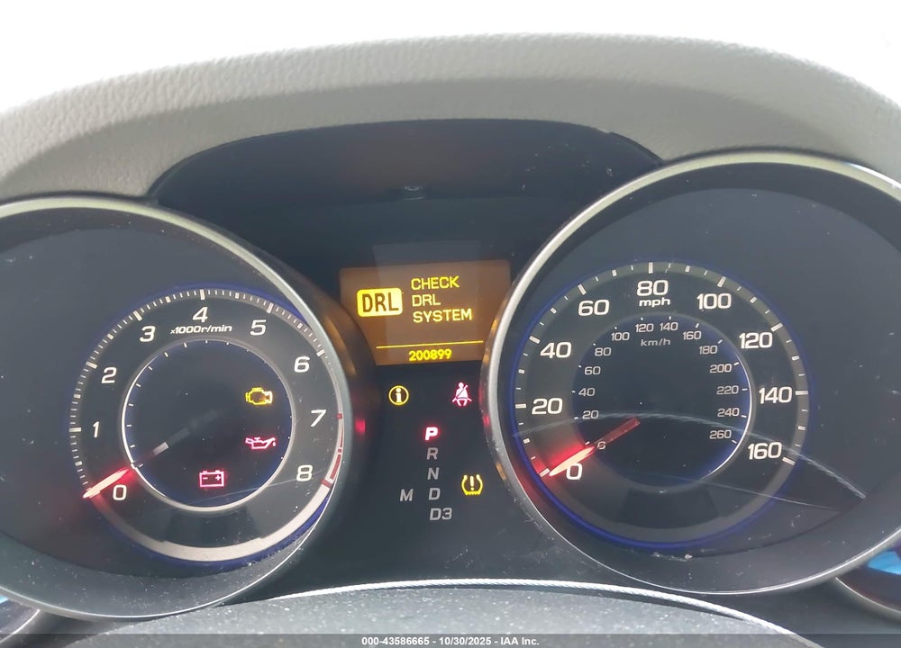 2008 ACURA MDX VIN: 2HNYD28418H501586