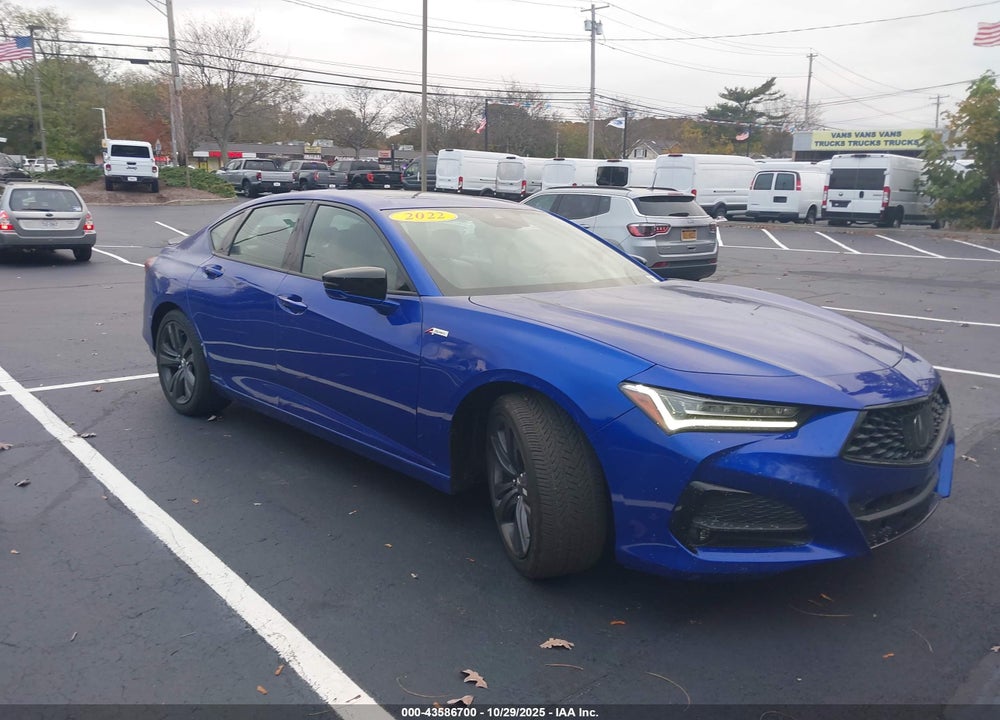 2022 ACURA TLX A-SPEC PACKAGE VIN: 19UUB5F51NA001575