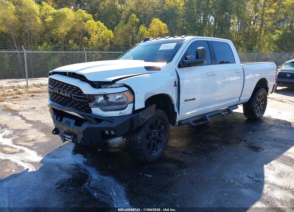 2022 RAM 2500 BIG HORN 4X4 6'4 BOX VIN: 3C6UR5DL6NG280848