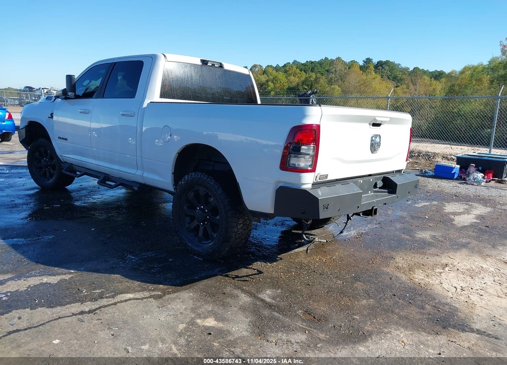 2022 RAM 2500 BIG HORN 4X4 6'4 BOX VIN: 3C6UR5DL6NG280848