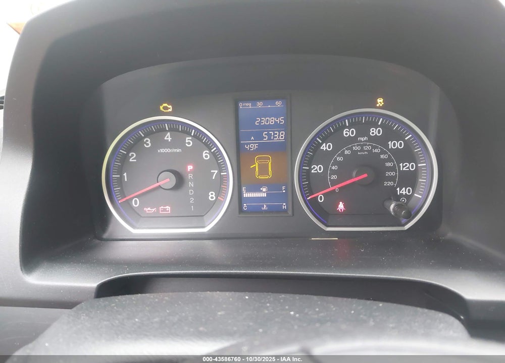 2011 HONDA CR-V VIN: 5J6RE4H77BL007539