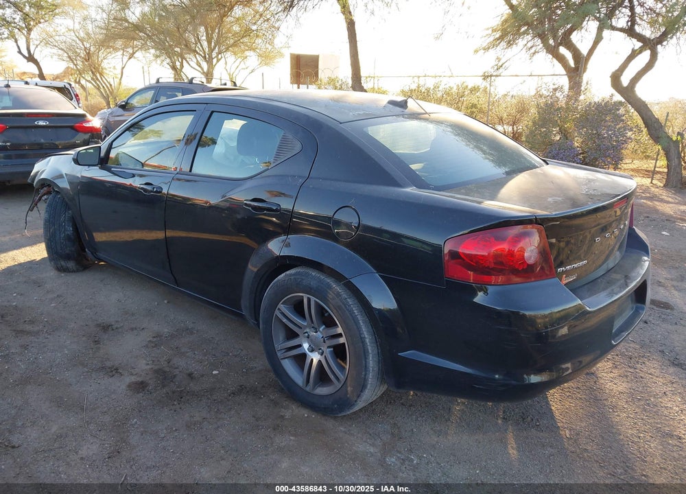 2014 DODGE AVENGER SE VIN: 1C3CDZAG1EN182078