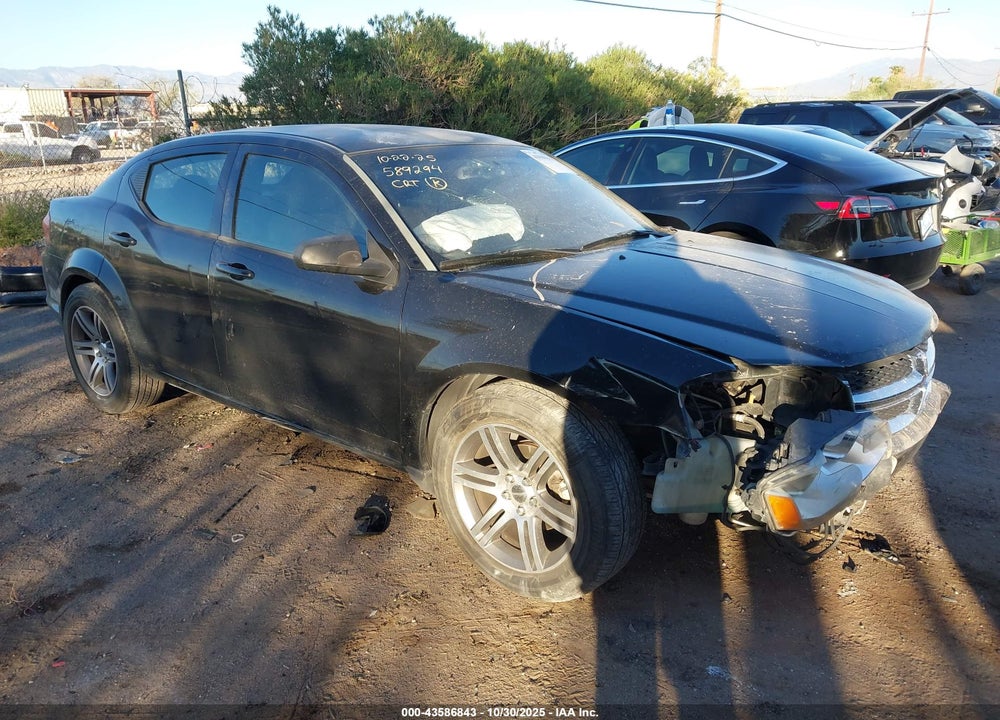 2014 DODGE AVENGER SE VIN: 1C3CDZAG1EN182078