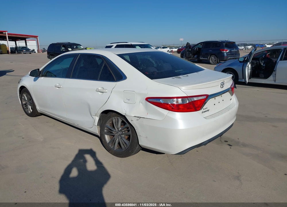 2015 TOYOTA CAMRY SE VIN: 4T1BF1FK3FU489965