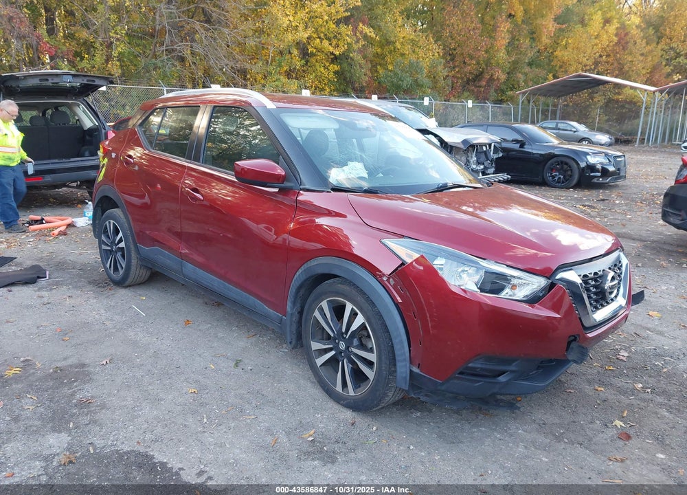 2019 NISSAN KICKS SV VIN: 3N1CP5CU3KL522280