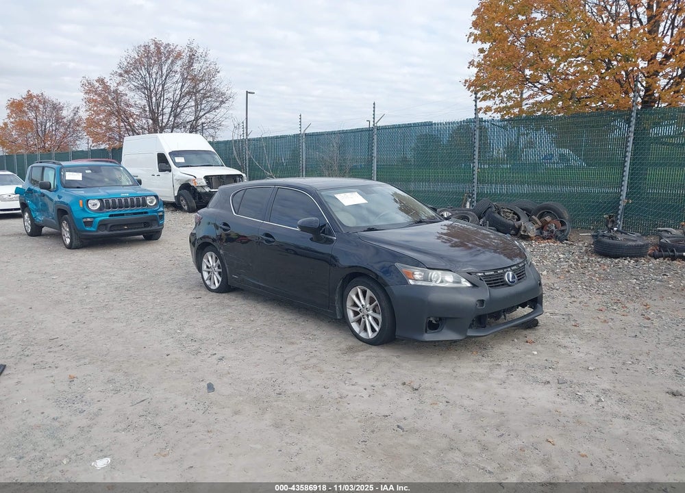 2012 LEXUS CT 200H PREMIUM VIN: JTHKD5BH4C2106813