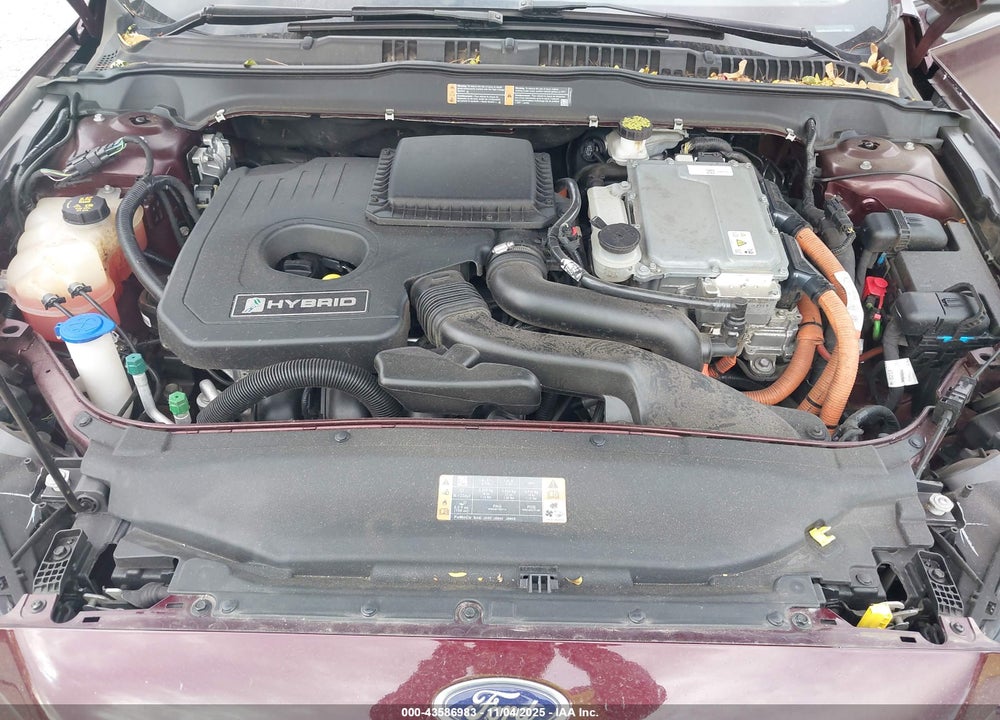 2017 FORD FUSION HYBRID SE VIN: 3FA6P0LU8HR244887