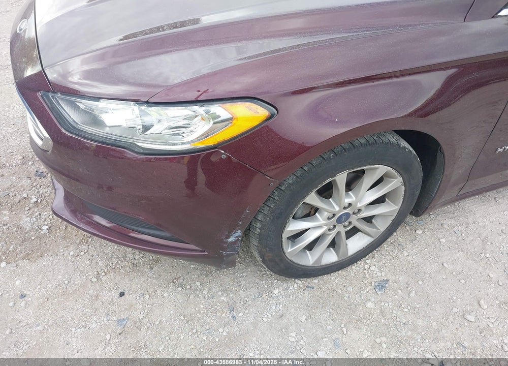 2017 FORD FUSION HYBRID SE VIN: 3FA6P0LU8HR244887