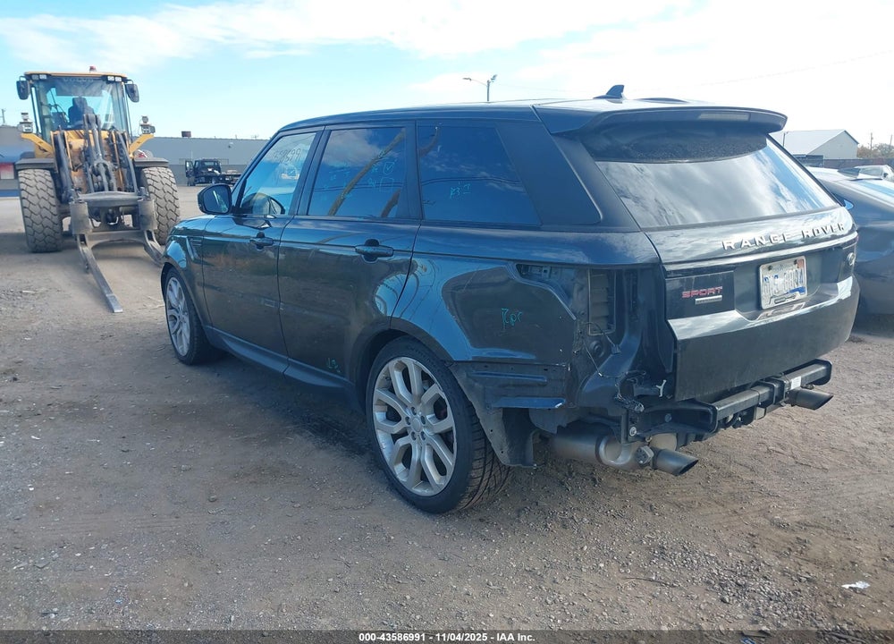 2016 LAND ROVER RANGE ROVER SPORT 5.0L V8 SUPERCHARGED/5.0L V8 SUPERCHARGED DYNAMIC VIN: SALWR2EF3GA598297