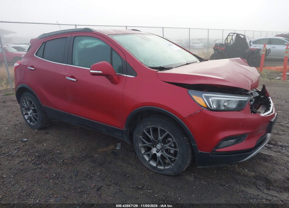 2019 BUICK ENCORE FWD SPORT TOURING VIN: KL4CJ1SB8KB704186