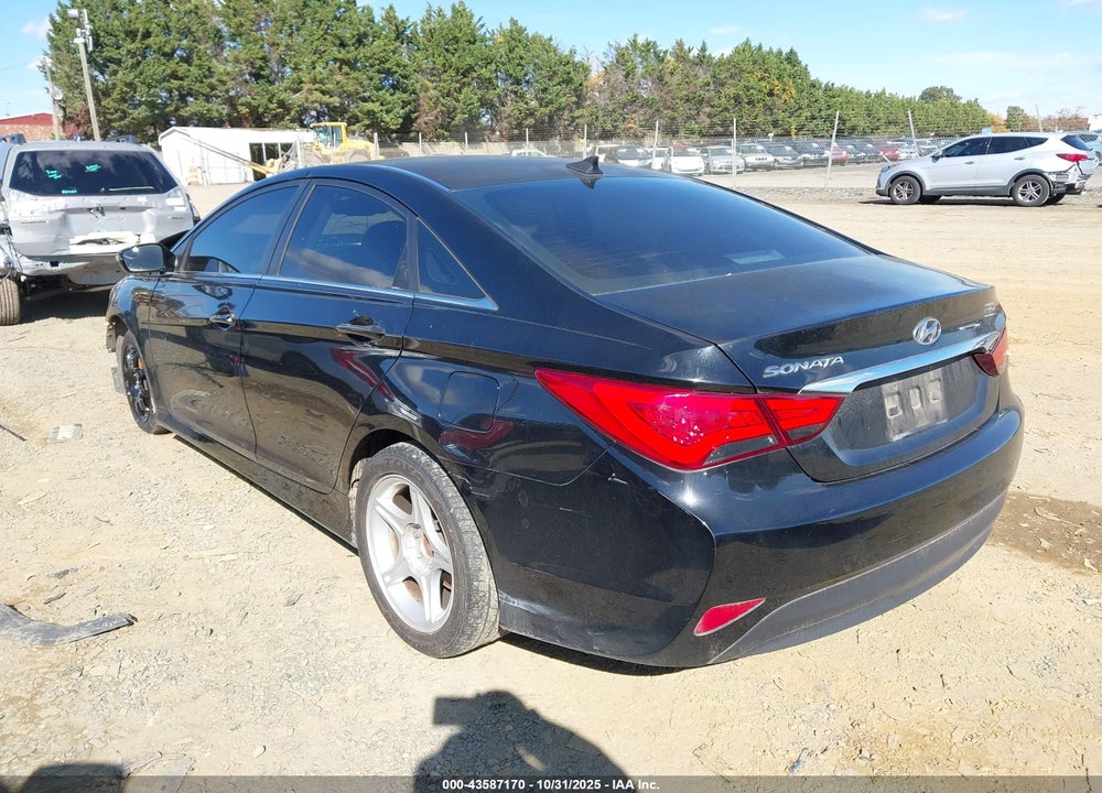 2014 HYUNDAI SONATA GLS VIN: 5NPEB4ACXEH836702