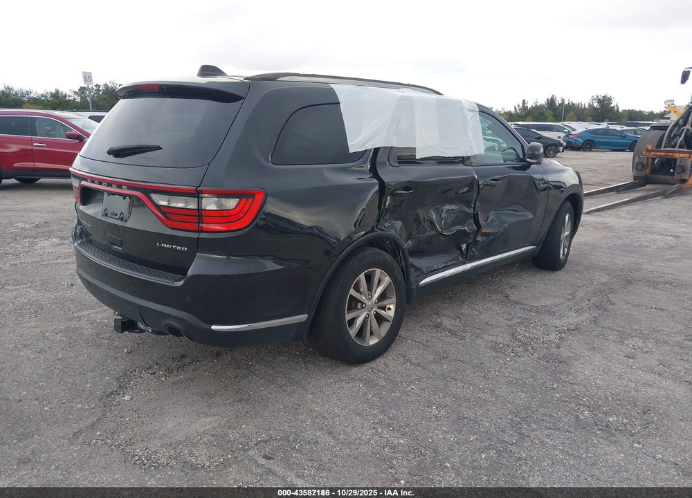 2014 DODGE DURANGO LIMITED VIN: 1C4RDHDG3EC402098
