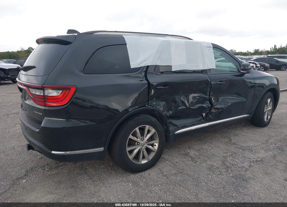2014 DODGE DURANGO LIMITED VIN: 1C4RDHDG3EC402098