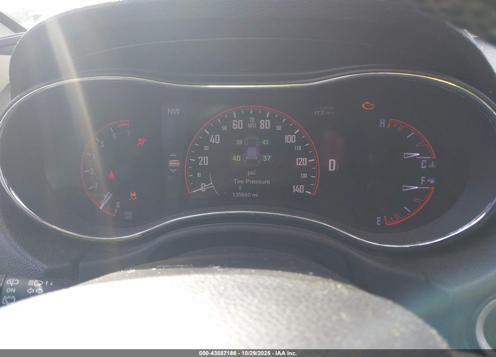 2014 DODGE DURANGO LIMITED VIN: 1C4RDHDG3EC402098
