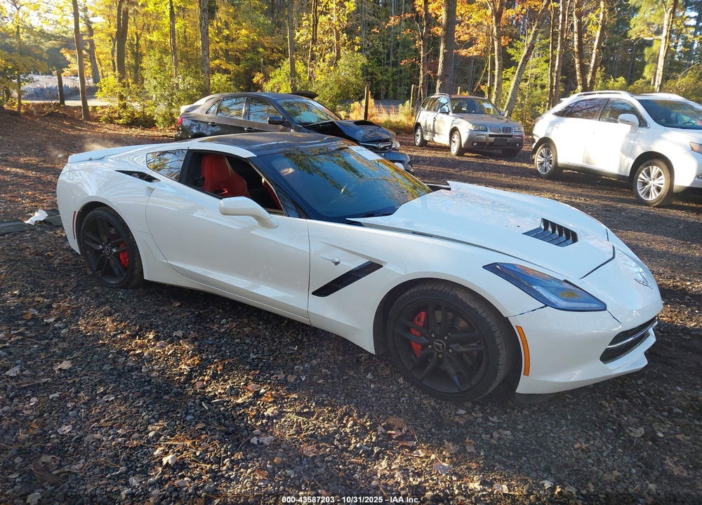 2015 CHEVROLET CORVETTE STINGRAY Z51 VIN: 1G1YK2D75F5107596