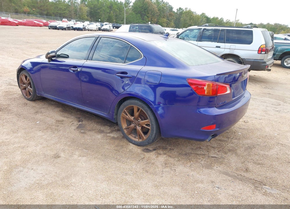 2009 LEXUS IS 250 VIN: JTHBK262295090435