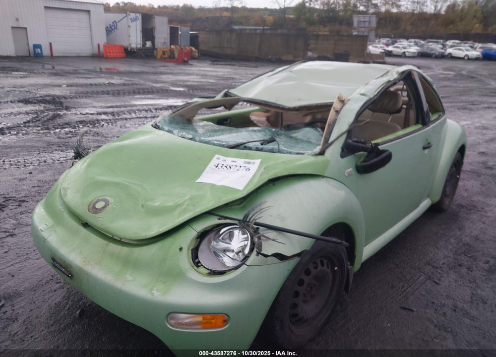 1999 VOLKSWAGEN NEW BEETLE GLS VIN: 3VWCA21C7XM422916