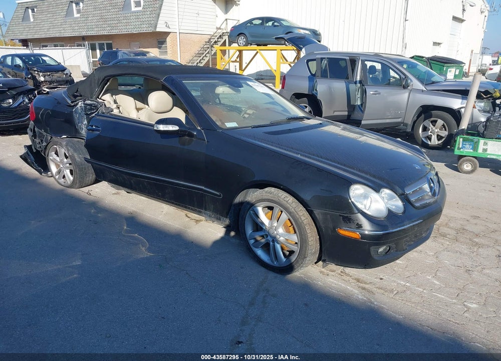2007 MERCEDES-BENZ CLK 350 VIN: WDBTK56F87F209234