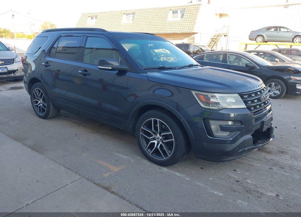 2017 FORD EXPLORER SPORT VIN: 1FM5K8GT0HGC75722