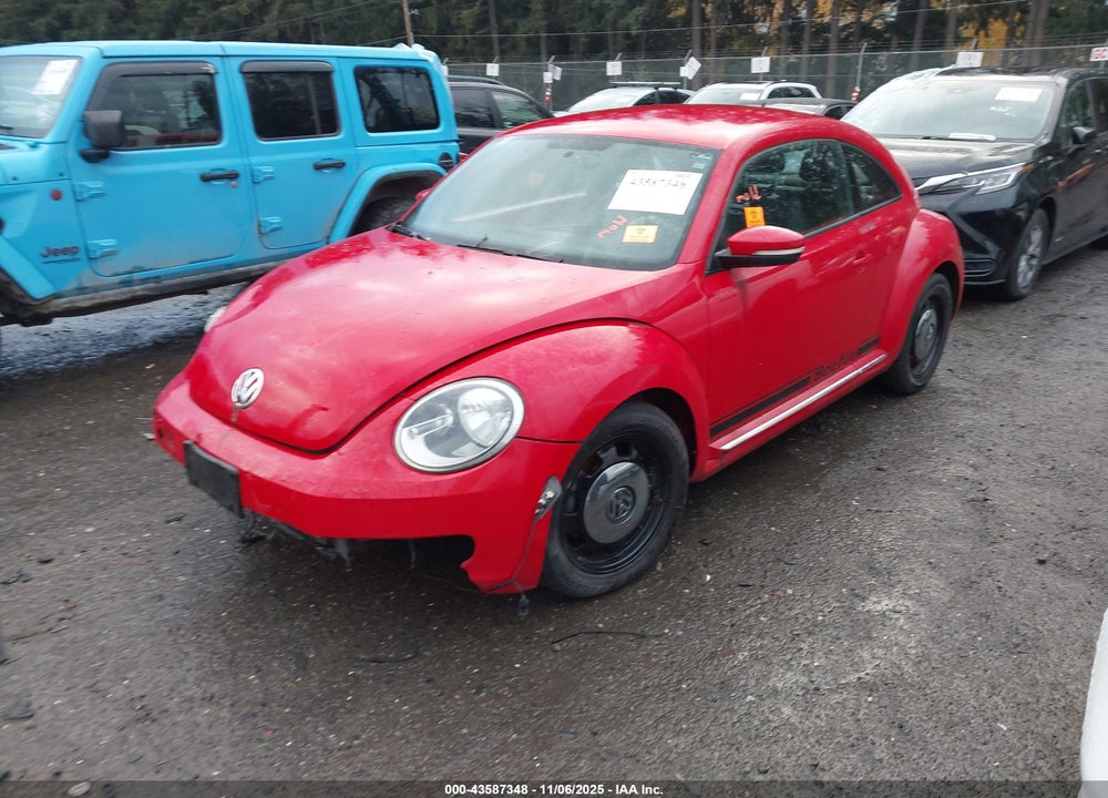2013 VOLKSWAGEN BEETLE 2.5L VIN: 3VWJP7AT5DM688871