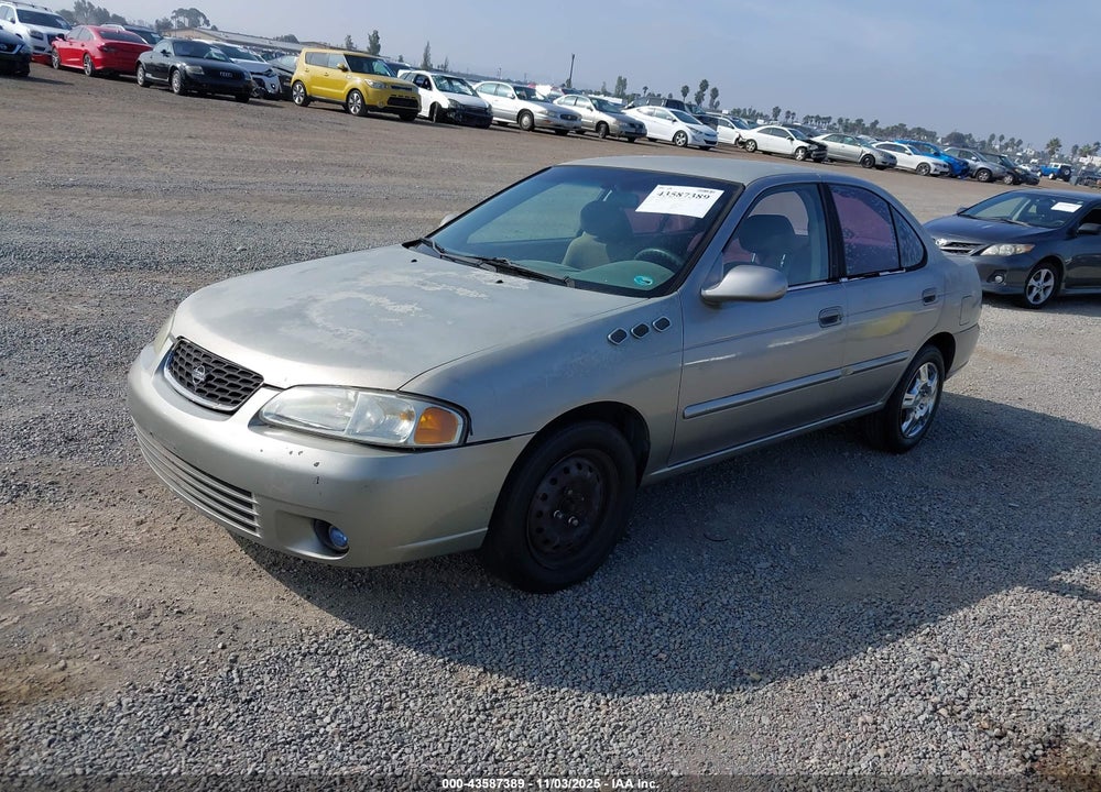 2002 NISSAN SENTRA VIN: 3N1CB51D22L605667