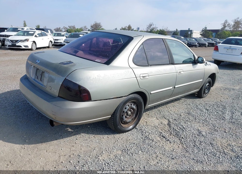 2002 NISSAN SENTRA VIN: 3N1CB51D22L605667