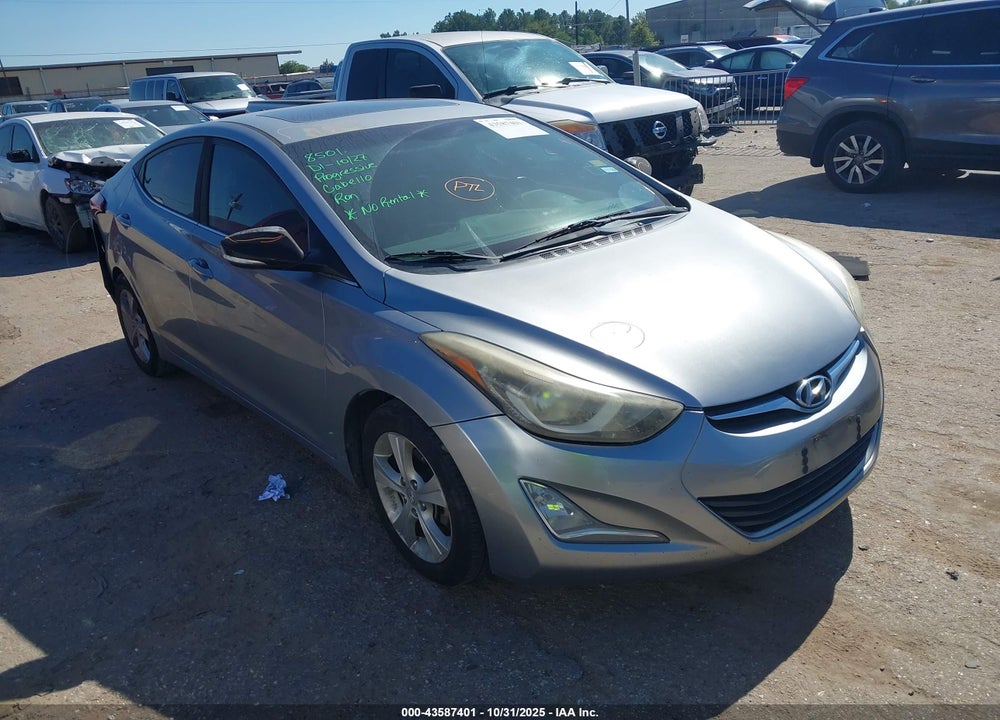 2016 HYUNDAI ELANTRA VALUE EDITION VIN: 5NPDH4AE8GH735382