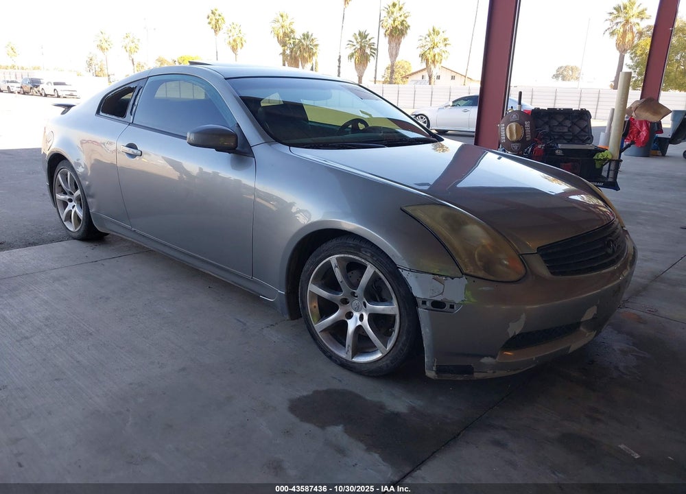 2005 INFINITI G35 VIN: JNKCV54E65M406655