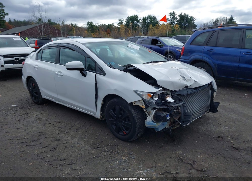 2014 HONDA CIVIC LX VIN: 2HGFB2F51EH520084