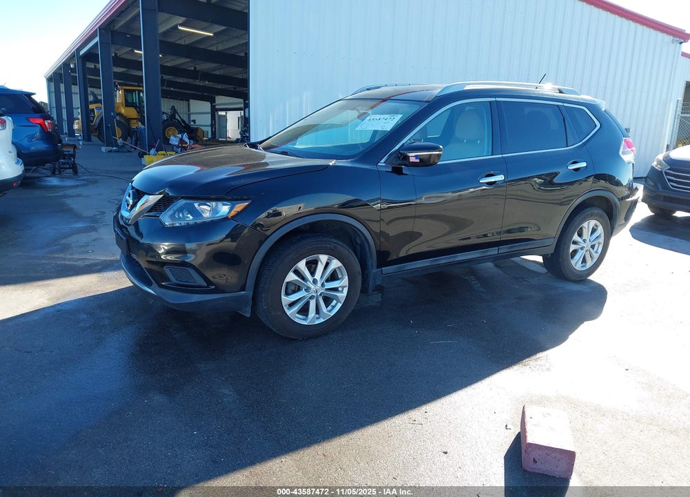 2015 NISSAN ROGUE SV VIN: 5N1AT2MV1FC786603