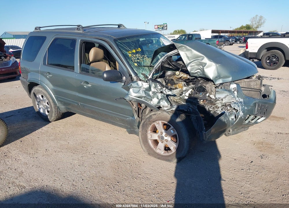 2006 FORD ESCAPE LIMITED VIN: 1FMCU04156KA54794