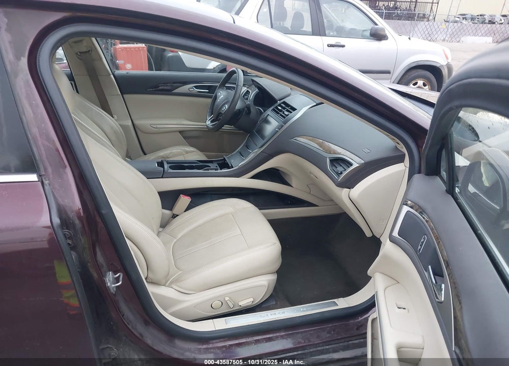 2013 LINCOLN MKZ VIN: 3LN6L2G98DR805750