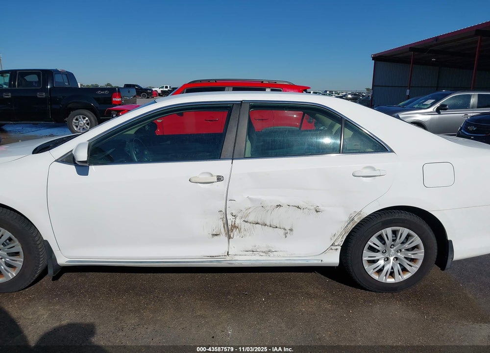 2012 TOYOTA CAMRY LE VIN: 4T4BF1FK7CR206839