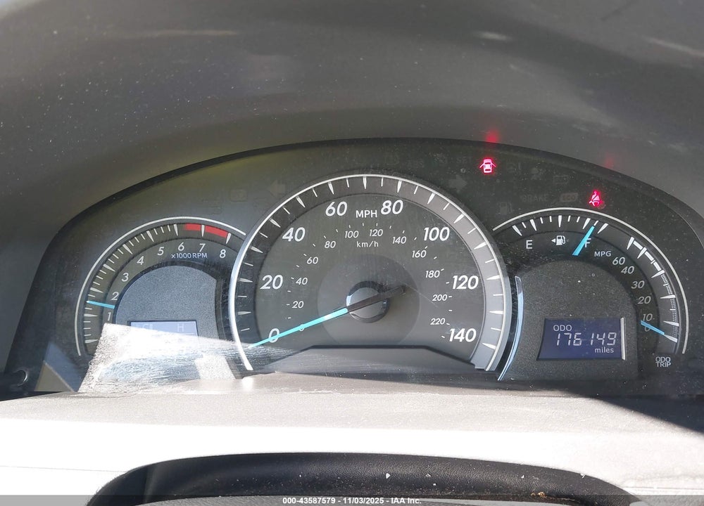 2012 TOYOTA CAMRY LE VIN: 4T4BF1FK7CR206839