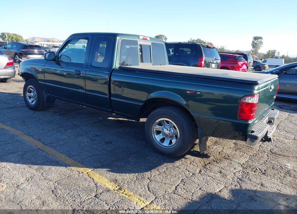2002 FORD RANGER XLT VIN: 1FTYR44E92TA69390