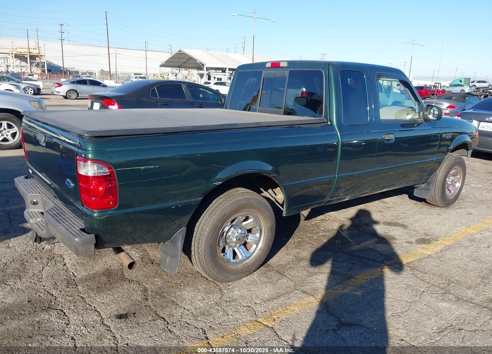 2002 FORD RANGER XLT VIN: 1FTYR44E92TA69390