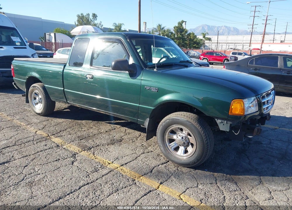 2002 FORD RANGER XLT VIN: 1FTYR44E92TA69390