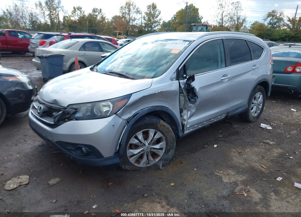 2012 HONDA CR-V EX-L VIN: 2HKRM4H75CH629054
