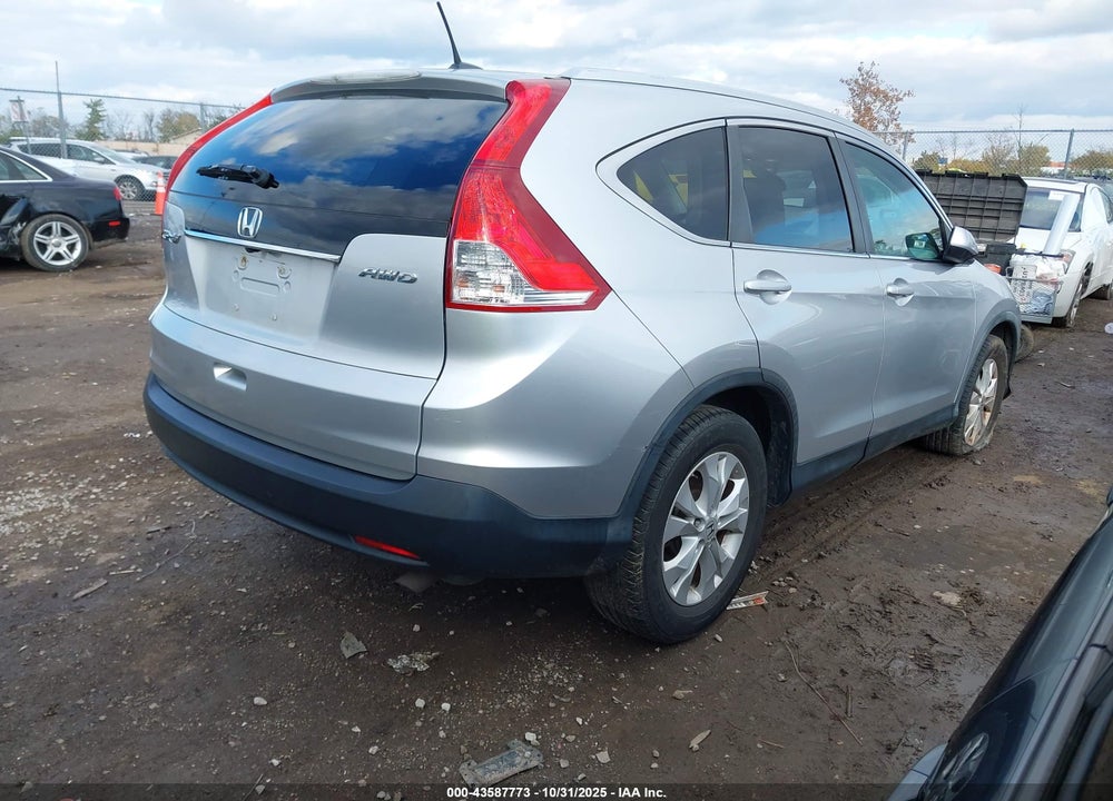 2012 HONDA CR-V EX-L VIN: 2HKRM4H75CH629054