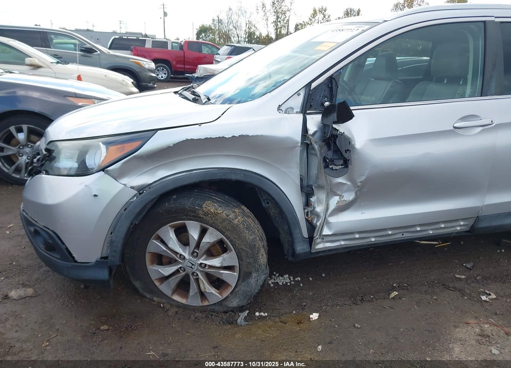2012 HONDA CR-V EX-L VIN: 2HKRM4H75CH629054