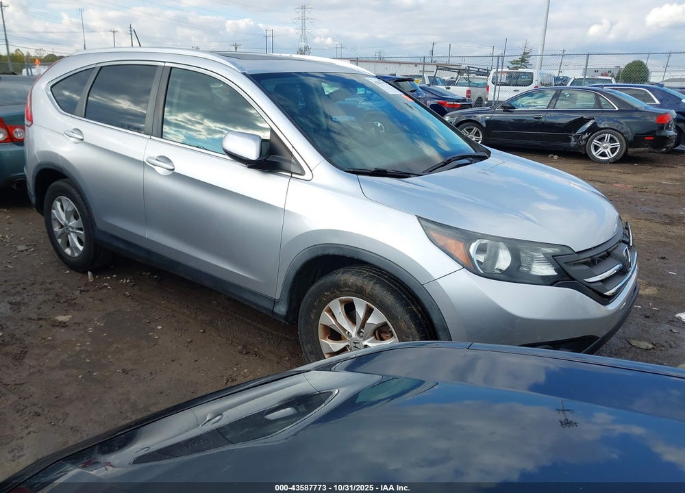2012 HONDA CR-V EX-L VIN: 2HKRM4H75CH629054