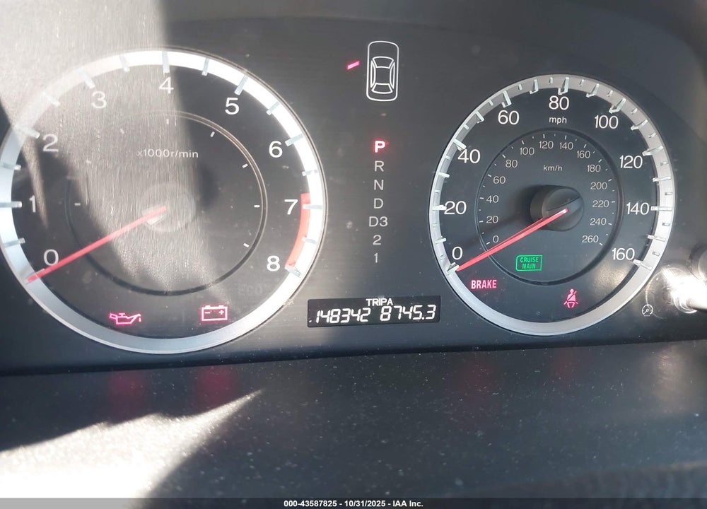 2010 HONDA ACCORD 2.4 LX-P VIN: 1HGCP2F44AA129550