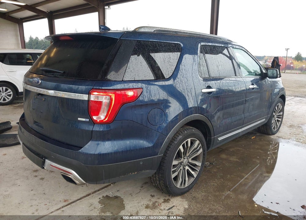 2017 FORD EXPLORER PLATINUM VIN: 1FM5K8HT9HGE25275