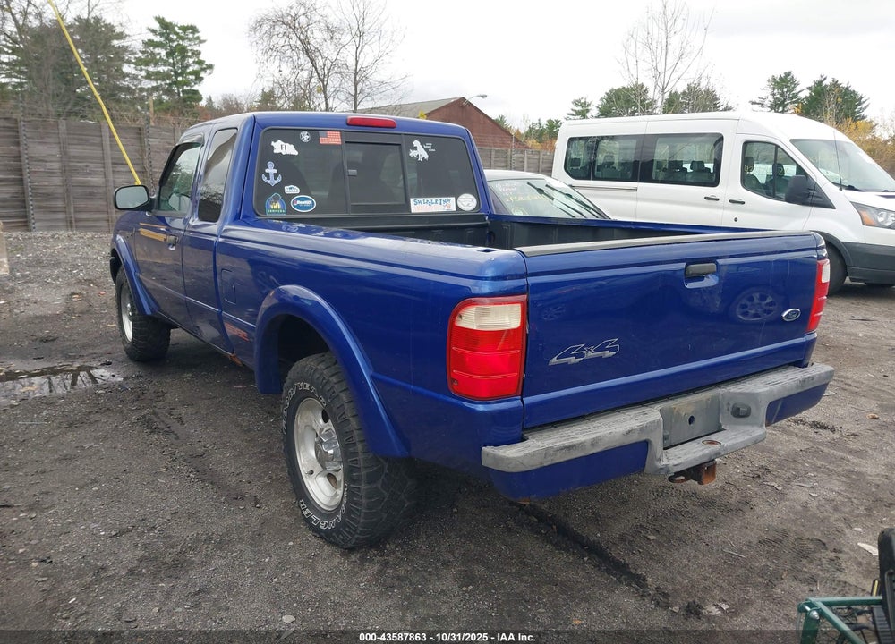2003 FORD RANGER EDGE/XLT VIN: 1FTZR45E83TA47451