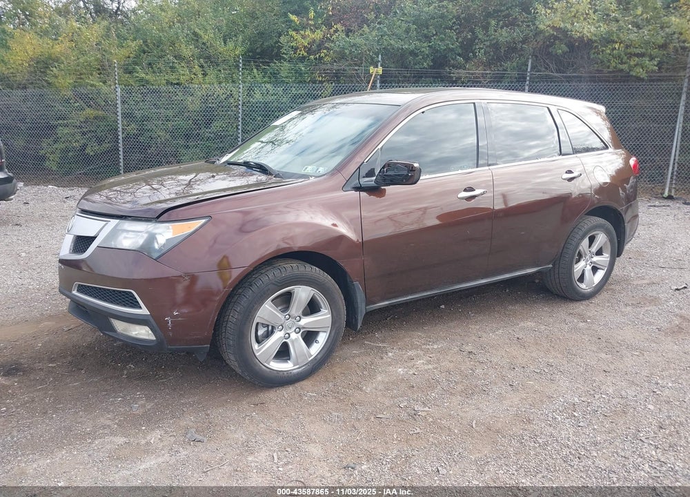 2010 ACURA MDX VIN: 2HNYD2H60AH503515