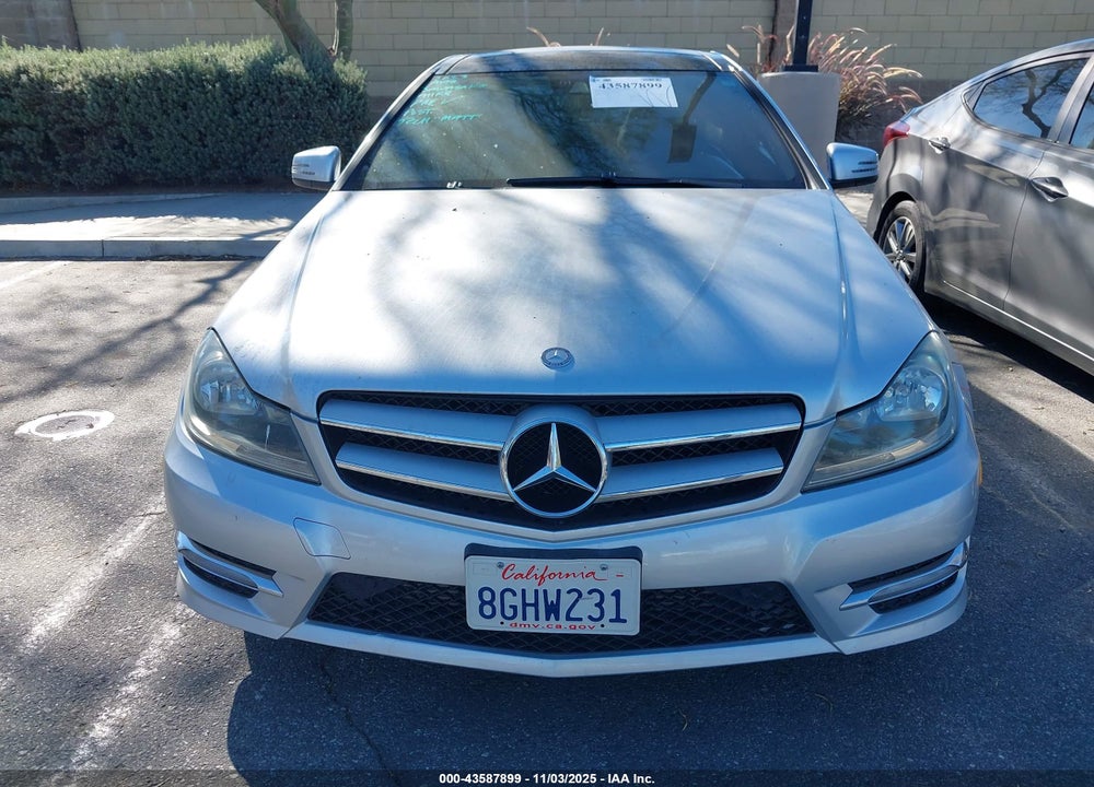 2012 MERCEDES-BENZ C 250 VIN: WDDGJ4HB8CF754019