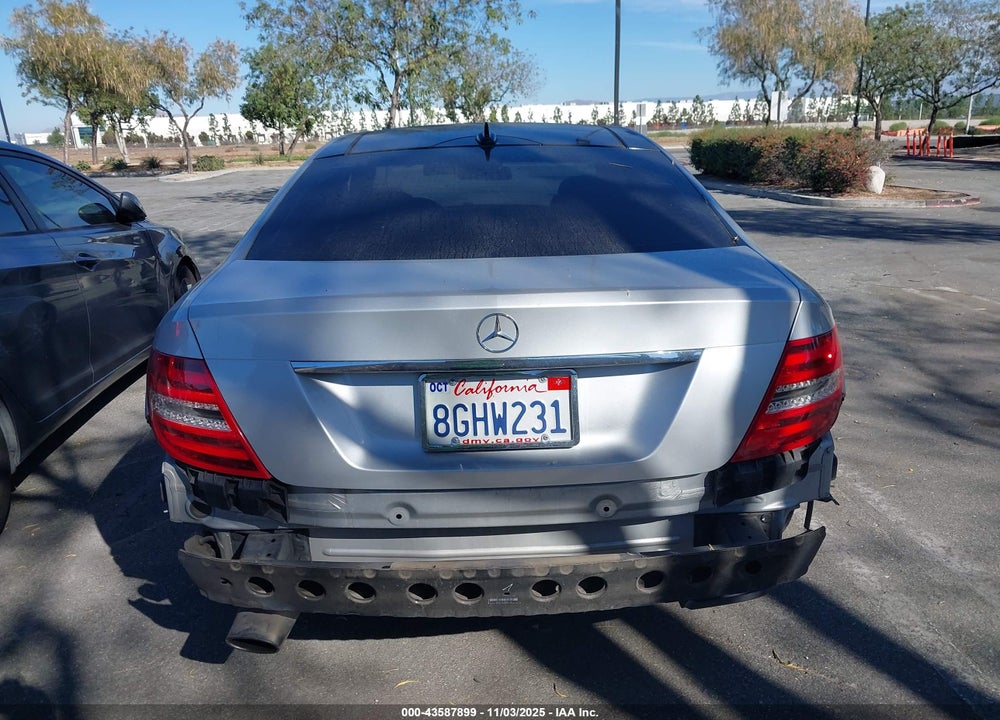 2012 MERCEDES-BENZ C 250 VIN: WDDGJ4HB8CF754019