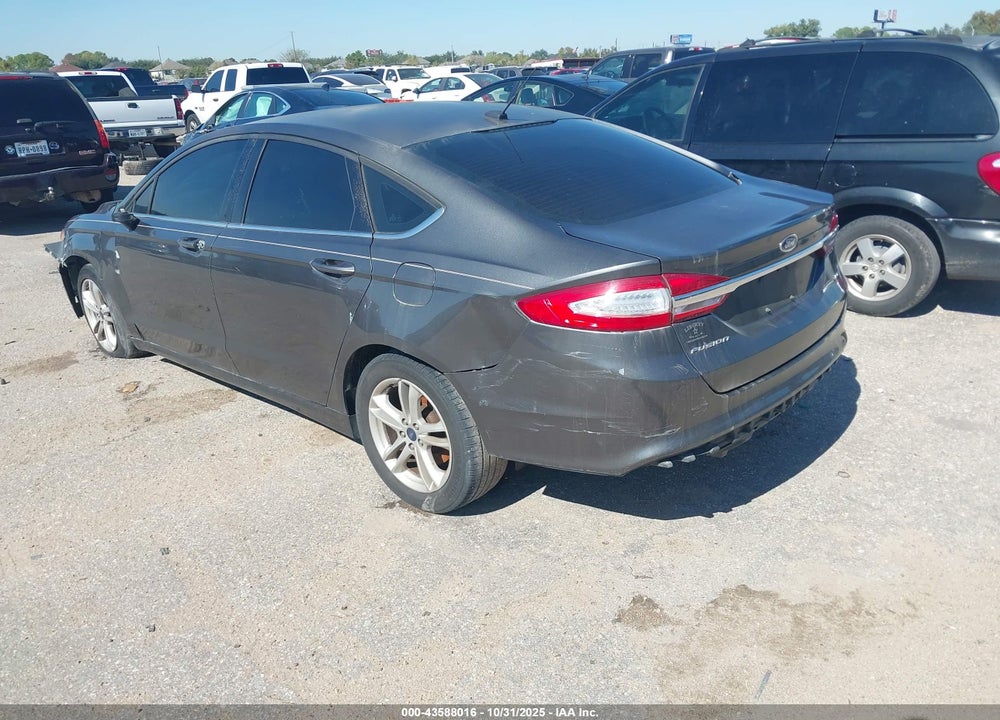 2018 FORD FUSION SE VIN: 3FA6P0H70JR271221