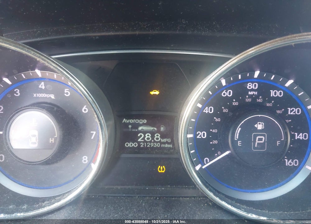 2012 HYUNDAI SONATA GLS VIN: 5NPEB4ACXCH337167