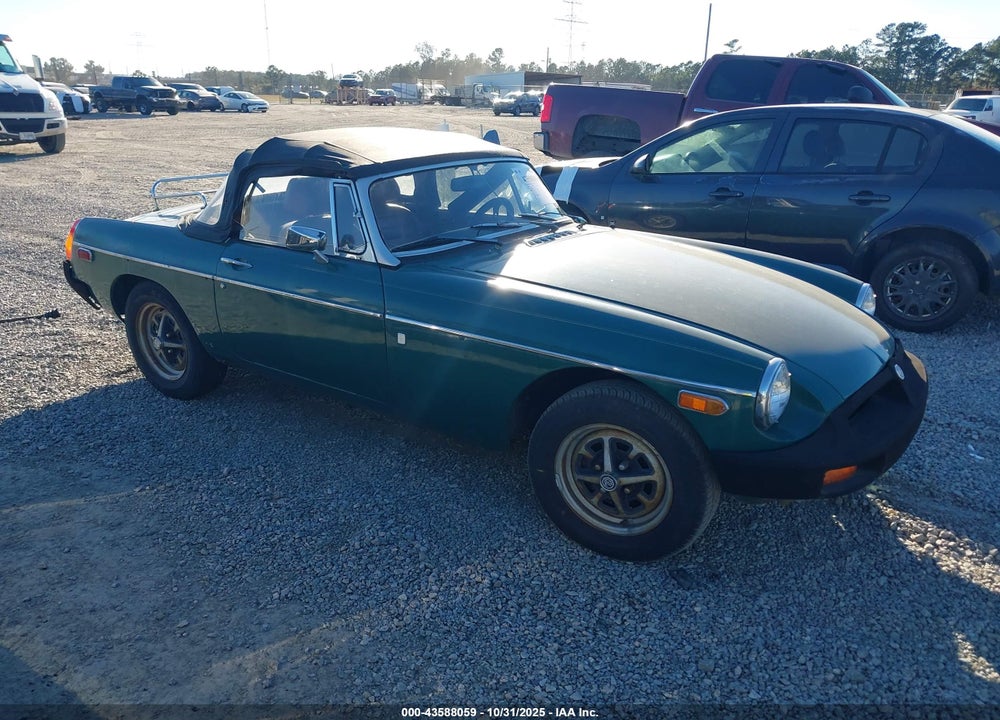 1975 MGB CONVERTABLE VIN: GHN5UF380931G